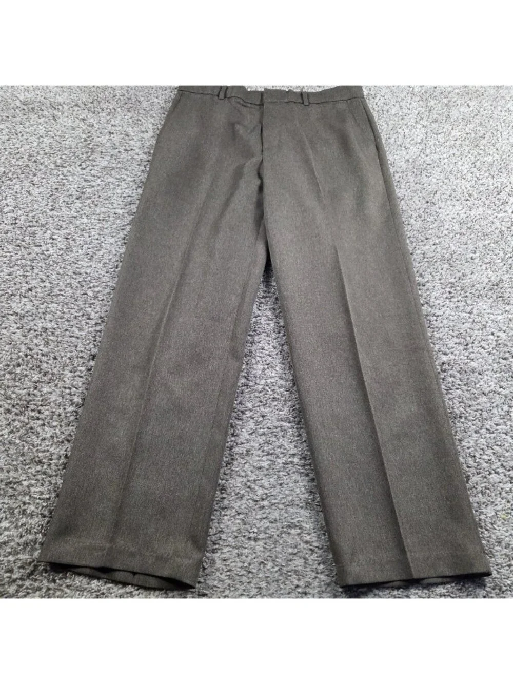 Vintage Levis Action Slacks Mens 34x30 Brown Disco Dad Polyester Pants